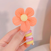 コイルポニー キッズ ヘアアクセサリー スパイラルポニー スパイラル スパイラルフック ポニーフック ぐるぐる かわいい きれいめ おしゃれ 子供 女の子 女子 ヘアアレンジ