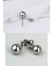 ピアス スタッドピアス レディース 女性 アクセサリー ボール 玉 球体 小ぶり シンプル お洒落 大人可愛い お出かけ 普段使い デイリー 耳飾り ファッション小物 婦人用 プレゼント ギフト