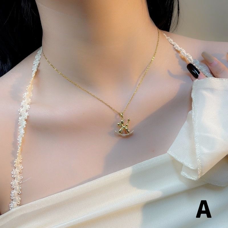 プードルモチーフネックレス ペンダント レディース 女性用 婦人用 アクセサリー 商品画像3