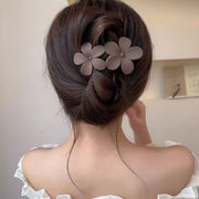 ヘアクリップ レディース 女性 ヘアアクセサリー 髪飾り 髪留め 花 フラワー 大きめ 存在感 かわいい おしゃれ お出かけ カジュアル 普段使い