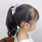 ヘアゴム 髪ゴム 5個セット タオルリング ヘアアクセサリー レディース 女性 キッズ ジュニア 子供 女子 まとめ髪 髪飾りリボン カラフル かわいい キュート 華やか 蝶々結び シンプル お揃い