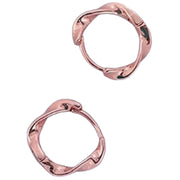 ピアス フープピアス リングピアス 単品 片耳用 レディース 女性 アクセサリー ねじり シンプル おしゃれ 大人可愛い 普段使い お出かけ ギフト プレゼント 婦人用