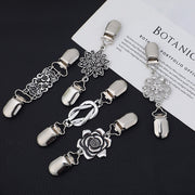 ストールクリップ ショールクリップ カーディガンクリップ レディース アクセサリー フラワー お花 ラインストーン ストール留め ショール留め おしゃれ かわいい マフラー 羽織り物 ズレ防止 ずれ落ち防止 女性用 ファッション小物