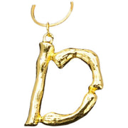 ネックレス ペンダント 首飾り レディース 女性 アクセサリー アルファベット 英字 チェーン ファッション小物 アジャスター 大きい レトロ カジュアル シンプル ナチュラル かっこいい おしゃれ お出かけ パーティ イベント ギフト プレゼント 金色