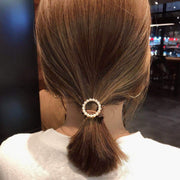 ヘアゴム 髪ゴム レディース ヘアアクセサリー 髪留め 髪飾り まとめ髪 ヘアアレンジ フェイクパール ハート サークル 丸 キッズ ジュニア 女の子 可愛い おしゃれ 女性 婦人 ポニーテール 誕生日 プレゼント