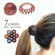 ヘアクリップ ヘアリング 髪留め 髪飾り ヘアアクセサリー レディース 女性 ヘアアレンジ まとめ髪 シンプル おしゃれ かわいい ファッション小物