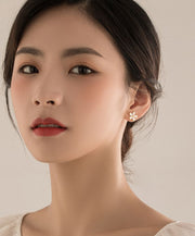 ピアス 両耳用 スタッドピアス アクセサリー レディース 女性 華奢 花 フラワー シンプル おしゃれ かわいい ファッション雑貨 プレゼント