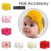 ヘアバンド ヘッドバンド ヘアアクセサリー ベビー 子供用 キッズ 赤ちゃん フラワー お花 カラバリ豊富 記念撮影 可愛い 出産祝い 新生児 ファッション小物