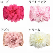 ヘアバンド ヘッドバンド ヘアアクセサリー ベビー 子供用 キッズ 赤ちゃん フラワー お花 カラバリ豊富 記念撮影 可愛い 出産祝い 新生児 ファッション小物