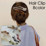 ヘアクリップ くちばしクリップ レディース 女性 ヘアアクセサリー 髪飾り 髪留め 大きめ 大ぶり くすみカラー カジュアル シンプル まとめ髪 ヘアアレンジ デイリー 普段使い お出かけ かわいい おしゃれ ファッション小物
