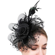 カチューシャ ヘッドドレス レディース ヘアアクセサリー 羽 フェザー チュール ダンス衣装 仮装 結婚式 パーティー かわいい おしゃれ