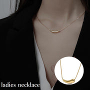 ネックレス レディース 女性 アクセサリー ゴールドカラー シンプル 上品 高見え かわいい 大人可愛い おしゃれ エレガント プレゼント 贈り物 ギフト