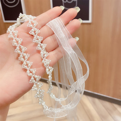 カチューシャ リボン付き ヘッドドレス 子供 キッズ ジュニア 商品画像5