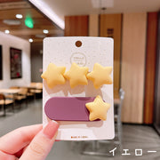 ヘアピン 2個セット ベビー キッズ 赤ちゃん 子供 へアアクセサリー 星 スター 髪留め 髪飾り 前髪 かわいい キュート