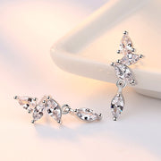 スタッドピアス レディース アクセサリー ビジュー 2連 揺れる おしゃれ かわいい 上品 プレゼント ギフト 記念日 女性