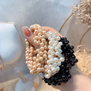 ヘアゴム ヘアリング ヘアアクセサリー レディース 女性 髪飾り 髪留め フェイクパール パール調 華やか 可愛い おしゃれ 上品 ファッション小物