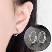 フープピアス リングピアス アクセサリー レディース 女性用 ファッション小物 アンティーク調 エスニックテイスト 縄目模様 おしゃれ かっこいい プレゼント ギフト 誕生日 記念日