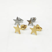 スタッドピアス アクセサリー レディース 両耳用 スター 星形 小粒 小さめ シンプル フラット おしゃれ かわいい お出掛け カジュアル デイリー デート ギフト 普段使い 定番 ベーシック 重ね付け 女性用 婦人用