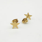 スタッドピアス アクセサリー レディース 両耳用 スター 星形 小粒 小さめ シンプル フラット おしゃれ かわいい お出掛け カジュアル デイリー デート ギフト 普段使い 定番 ベーシック 重ね付け 女性用 婦人用