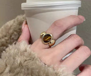 指輪 オープンリング レディース アクセサリー 大粒 大きめ 太め 細め ビジュー おしゃれ きれいめ 上品 プレゼント ギフト