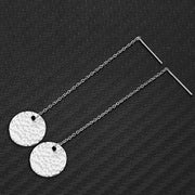 アメリカンピアス レディース アクセサリー ロングピアス チェーン 耳飾り 丸型 円形 揺れる シンプル シルバーカラー ゴールドカラー 女性 婦人 ギフト 誕生日 記念日 贈り物 プレゼント ファッション小物 服飾小物 外出 お出掛け 普段使い デイリー