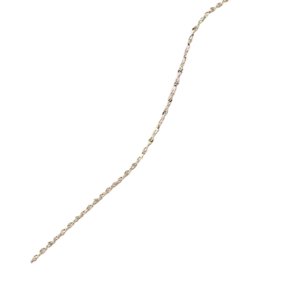 ネックレスチェーン 45cm チェーンのみ レディース メンズ 大人 G×ホワイト バリエーション画像