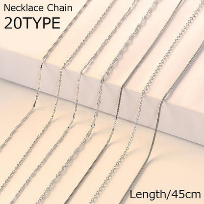 ネックレスチェーン 45cm チェーンのみ レディース メンズ 大人 商品画像
