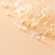 ピアス 両耳用 スタッドピアス アクセサリー レディース 女性 花 華奢 シンプル かわいい おしゃれ ギフト プレゼント 贈り物