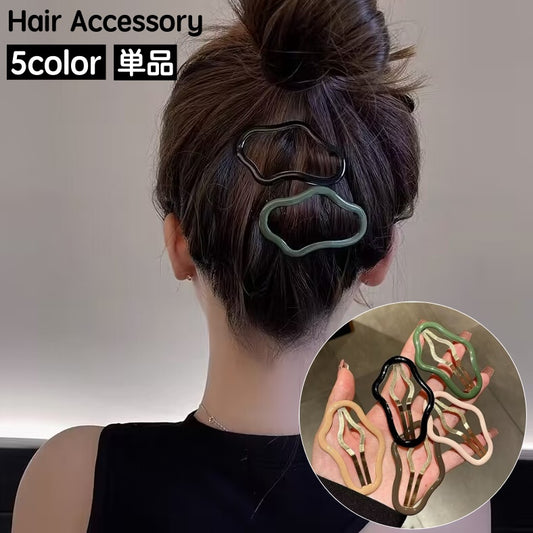 パッチン留め ヘアピン 単品 ヘアアクセサリー レディース 女性 商品画像