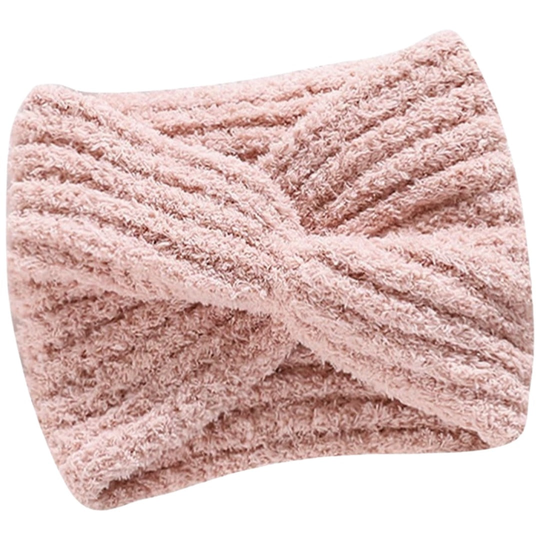 ヘアバンド 洗顔用 単品 1個 レディース ヘッドバンド ねじり ツイスト ふわふわ もこもこ 無地 単色 おしゃれ かわいい バス用品 メイク お風呂 リラックスタイム 顔洗い 日用品雑貨