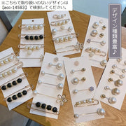 ブローチピン ピンブローチ カブトピン レディース 女性 アクセサリー パール調 ウエスト調整 ストールピン ショール マフラー おしゃれ 上品 かわいい