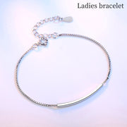 ブレスレット レディース 女性 アクセサリー ファッション雑貨 ベネチアンチェーン バトン シルバーカラー シンプル おしゃれ エレガント 綺麗 かわいい キュート カジュアル フォーマル プレゼント ギフト