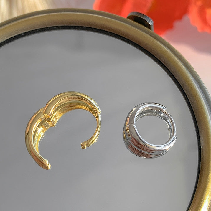 ピアス フープピアス 1ペア リングピアス 中折れタイプ レディース 商品画像5