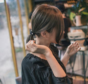 ヘアゴム 同色5個セット フェイクパール 髪ゴム ヘアアクセサリー レディース 女性 婦人 子供 キッズ 髪留め まとめ髪 髪飾り ヘアアレンジ おしゃれ 上品 エレガント かわいい プレゼント ギフト