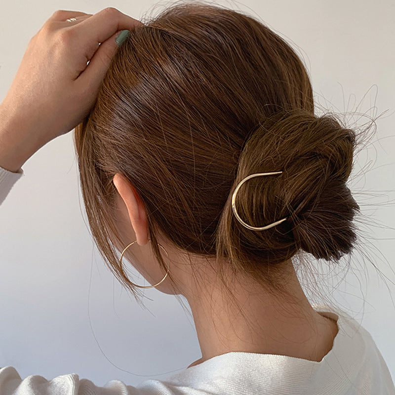 かんざし ヘアスティック U字 夜会巻き レディース 大人 商品画像2
