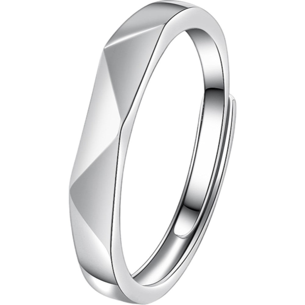 指輪 ペアリング オープンリング レディース メンズ アクセサリー ミラーカット シンプル お揃い 恋人 夫婦 カップル 記念日 誕生日 プレゼント ギフト 贈り物 お祝い デート デイリー 普段使い 雑貨 ファッション小物 かわいい おしゃれ きれいめ カジュアル フォーマル 上品 女性 男性 彼女 彼氏 シルバーカラー