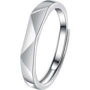 指輪 ペアリング オープンリング レディース メンズ アクセサリー ミラーカット シンプル お揃い 恋人 夫婦 カップル 記念日 誕生日 プレゼント ギフト 贈り物 お祝い デート デイリー 普段使い 雑貨 ファッション小物 かわいい おしゃれ きれいめ カジュアル フォーマル 上品 女性 男性 彼女 彼氏 シルバーカラー