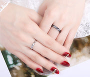 指輪 ペアリング オープンリング レディース メンズ アクセサリー ミラーカット シンプル お揃い 恋人 夫婦 カップル 記念日 誕生日 プレゼント ギフト 贈り物 お祝い デート デイリー 普段使い 雑貨 ファッション小物 かわいい おしゃれ きれいめ カジュアル フォーマル 上品 女性 男性 彼女 彼氏 シルバーカラー