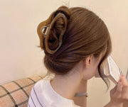 ヘアクリップ バンスクリップ レディース ヘアアクセサリー 雲 くも型 単色 髪留め 髪飾り まとめ髪 ヘアアレンジ おしゃれ お出かけ カジュアル 普段使い デイリー 女性用