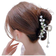 バンスクリップ ヘアクリップ ヘアアクセサリー レディース 女性 髪飾り ヘアアレンジ まとめ髪 髪留め おしゃれ かわいい 上品 フェミニン
