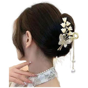 バンスクリップ ヘアクリップ ヘアアクセサリー レディース 女性 髪飾り ヘアアレンジ まとめ髪 髪留め おしゃれ かわいい 上品 フェミニン