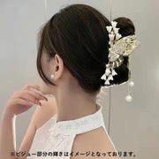 バンスクリップ ヘアクリップ ヘアアクセサリー レディース 女性 髪飾り ヘアアレンジ まとめ髪 髪留め おしゃれ かわいい 上品 フェミニン
