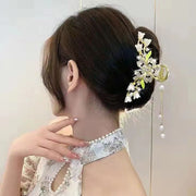 バンスクリップ ヘアクリップ ヘアアクセサリー レディース 女性 髪飾り ヘアアレンジ まとめ髪 髪留め おしゃれ かわいい 上品 フェミニン