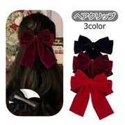 ヘアクリップ くちばしクリップ ヘアピン レディース 女性用 ヘアアクセサリー 髪留め 髪飾り ヘアアレンジ ファッション小物 リボン おしゃれ