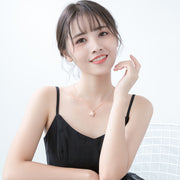 ネックレス アクセサリー レディース 女性用 シルバーカラー ローズゴールド 手紙 封筒 かわいい おしゃれ ギフト 記念日 誕生日 プレゼント 贈り物 デート 女子会 パーティー お呼ばれ ファッション小物 婦人用 女の子 銀色
