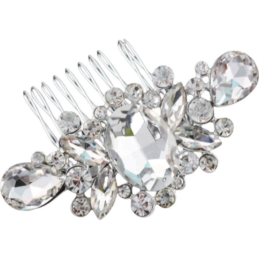 コーム ヘアコーム ヘアアクセサリー レディース 女性 髪留め 髪飾り ファッション小物 ビジュー ラインストーン フェイクパール 花 蝶 葉 まとめ髪 ヘアアレンジ キラキラ 綺麗 かわいい おしゃれ 結婚式 パーティ 入学式 卒業式