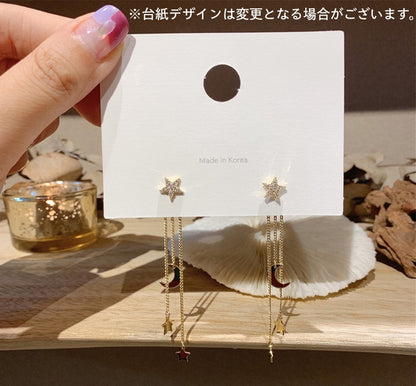 ピアス スタッドピアス バックキャッチピアス ロングピアス レディース 女性 商品画像3