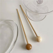 かんざし 簪 一本挿し レディース ヘアアクセサリー 髪飾り 髪留め ボール型 上品 おしゃれ シンプル 可愛い エレガント 和装 洋装 着物 浴衣