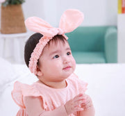 ヘアバンド カチューシャ ベビー 赤ちゃん キッズ 子供 女の子 ガールズ ヘアアクセサリー ドット 水玉 うさ耳 うさぎ ウサギ かわいい キュート おしゃれ