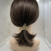 ポニーフック ヘアカフス ヘアゴム ヘアアクセサリー 髪飾り ヘアフック レディース 女性用 シンプル おしゃれ 上品 ポニーテール ヘアアレンジ